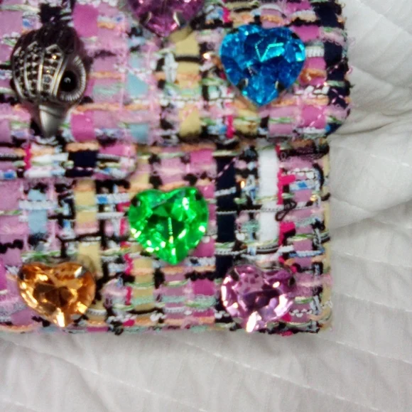 Kurt Geiger Multicolor Embellished Crossbody Bag - Picture 4 of 7